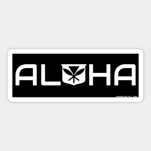 Aloha Kanaka Maoli by Hawaii Nei All Day Sticker